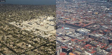 Explore the Ancient Aztec Capital in This Lifelike 3D Rendering.